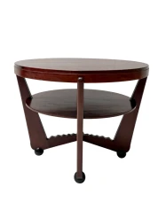 1920s Art Deco Coffee Table by Max Coini in American Walnut